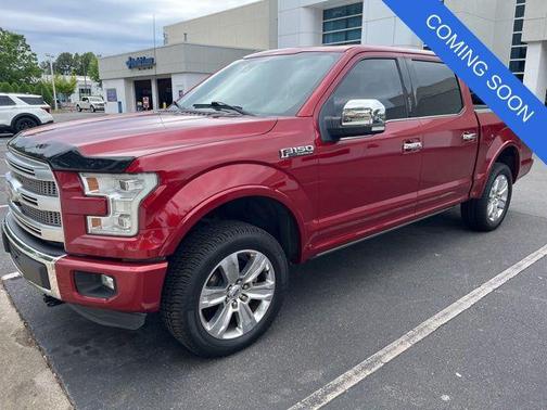 Ruby Red Metallic Tinted Clearcoat 2015 Ford F-150 Platinum