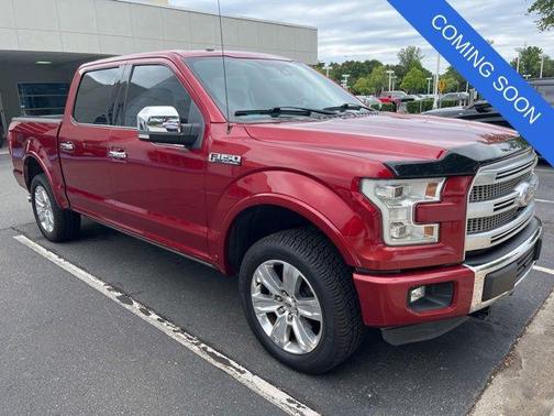 Ruby Red Metallic Tinted Clearcoat 2015 Ford F-150 Platinum