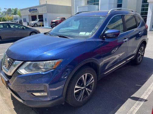 Caspian Blue 2018 Nissan Rogue SL