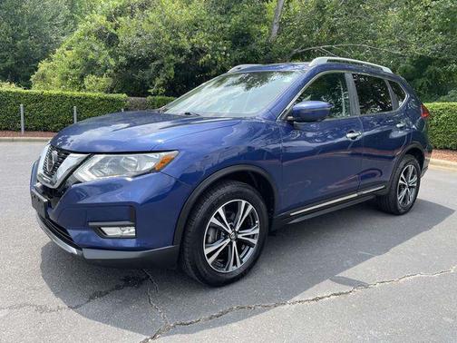Caspian Blue 2018 Nissan Rogue SL