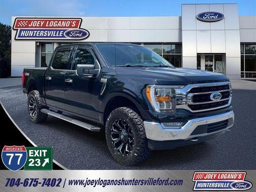 Agate Black Metallic 2021 Ford F-150 XLT