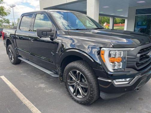 Agate Black Metallic 2021 Ford F-150 XLT