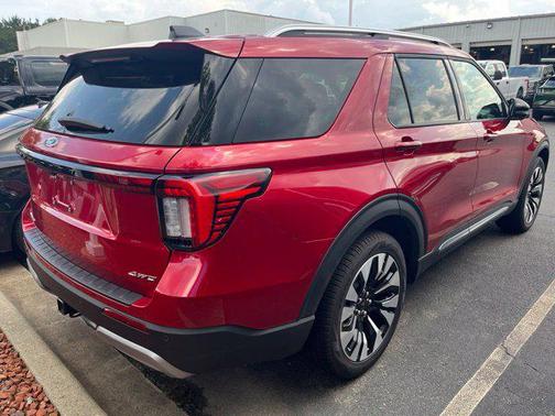 Rapid Red Metallic Tinted Clearcoat 2026 Ford Explorer Platinum