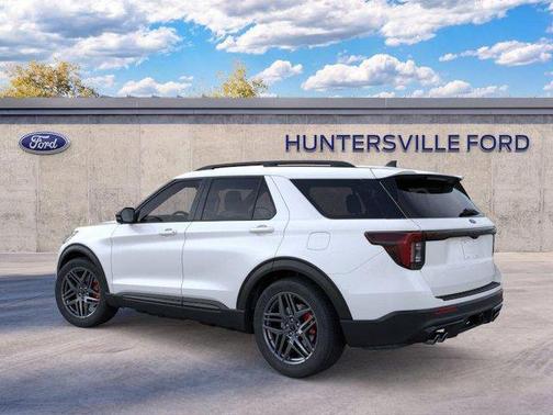 Star White Metallic Tri-Coat 2026 Ford Explorer ST