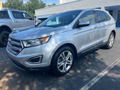 Ingot Silver 2018 Ford Edge Titanium