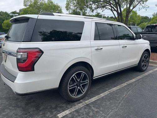 White Platinum Metallic Tri-Coat 2019 Ford Expedition Max Limited