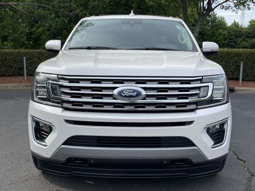 White Platinum Metallic Tri-Coat 2019 Ford Expedition Max Limited