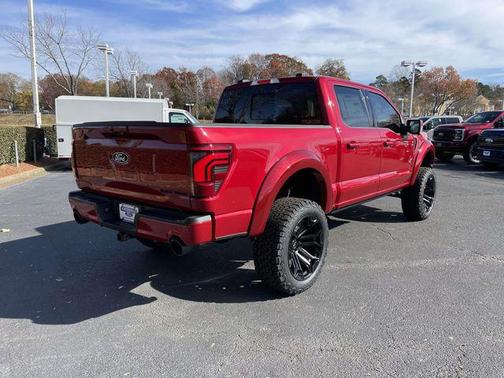 Rapid Red Metallic Tinted Clearcoat 2025 Ford F-150 Lariat