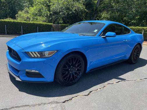 Grabber Blue 2017 Ford Mustang V6