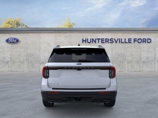 Space White Metallic 2026 Ford Explorer Active