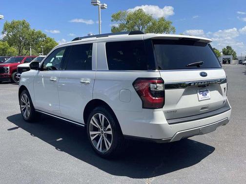 Star White Metallic Tri-Coat 2020 Ford Expedition Limited