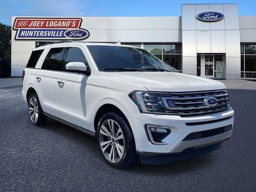 Star White Metallic Tri-Coat 2020 Ford Expedition Limited