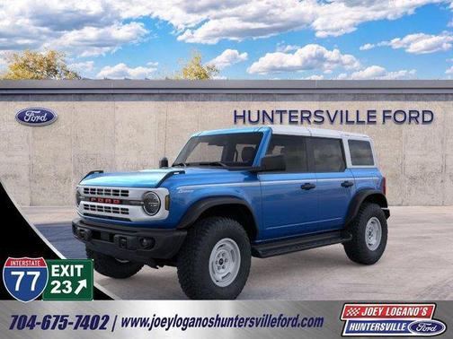 Velocity Blue Metallic 2026 Ford Bronco Heritage Edition