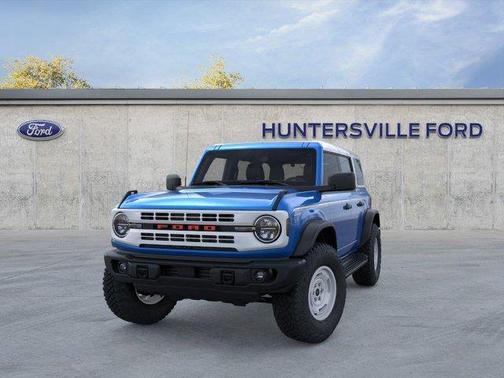 Velocity Blue Metallic 2026 Ford Bronco Heritage Edition