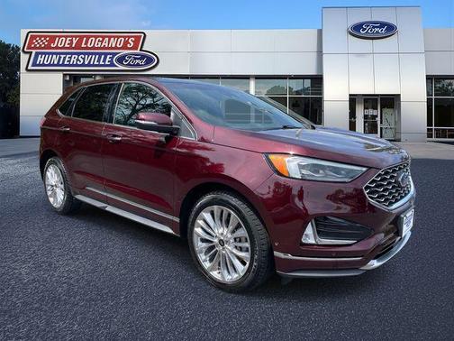 Burgundy Velvet Metallic Tinted Clearcoat 2020 Ford Edge Titanium