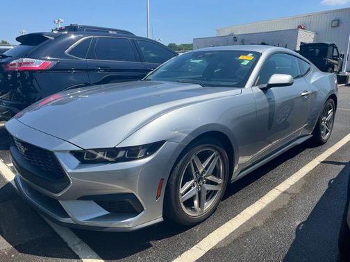 Iconic Silver Metallic 2024 Ford Mustang EcoBoost