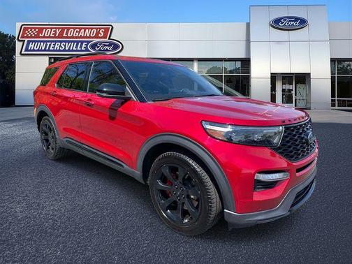 Rapid Red Metallic Tinted Clearcoat 2022 Ford Explorer ST