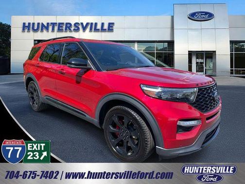 Rapid Red Metallic Tinted Clearcoat 2022 Ford Explorer ST