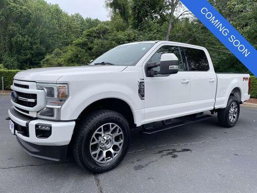 Star White Metallic Tri-Coat 2022 Ford F-250 Lariat