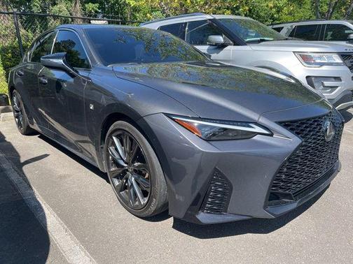 Gray 2023 Lexus IS 350 Base