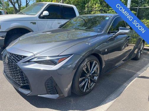 Gray 2023 Lexus IS 350 Base