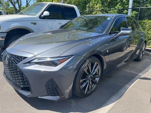 Gray 2023 Lexus IS 350 Base