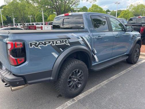 Azure Gray Metallic Tri-Coat 2024 Ford Ranger Raptor
