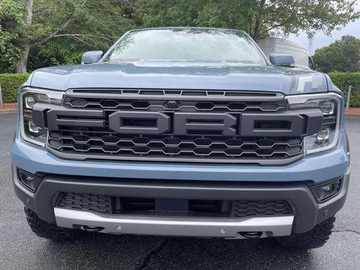 Azure Gray Metallic Tri-Coat 2024 Ford Ranger Raptor