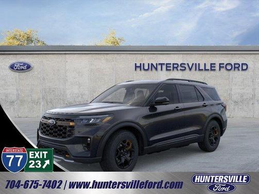 Agate Black Metallic 2026 Ford Explorer Tremor