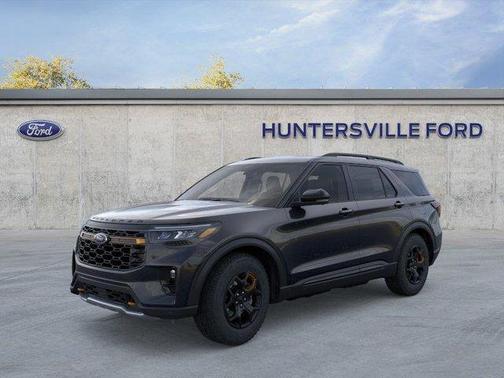 Agate Black Metallic 2026 Ford Explorer Tremor