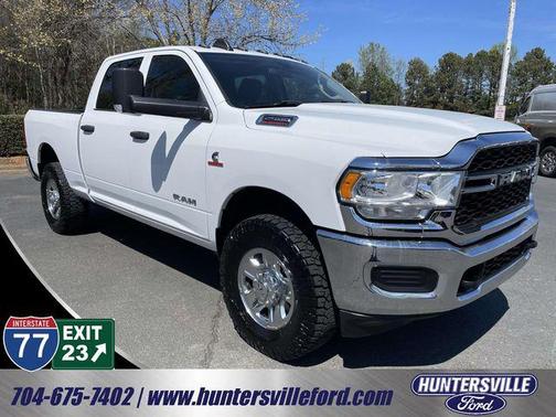 Bright White Clearcoat 2020 RAM 2500 Tradesman Crew Cab 4x4 6'4' Box
