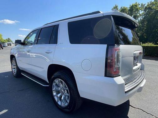 White Frost Tricoat 2018 GMC Yukon SLT