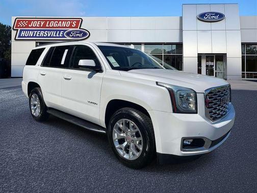 White Frost Tricoat 2018 GMC Yukon SLT