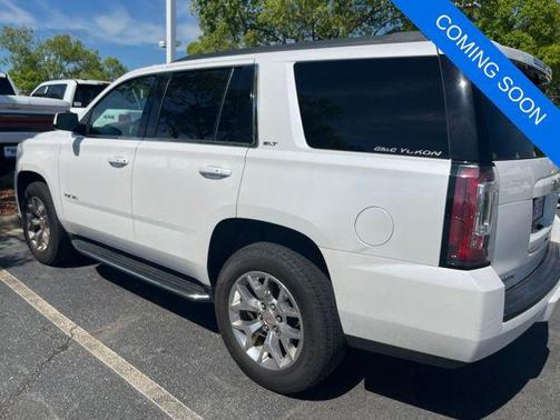 White Frost Tricoat 2018 GMC Yukon SLT