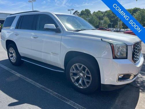 White Frost Tricoat 2018 GMC Yukon SLT