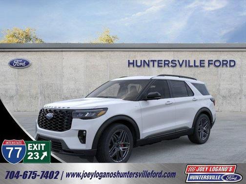 Space White Metallic 2026 Ford Explorer ST-Line