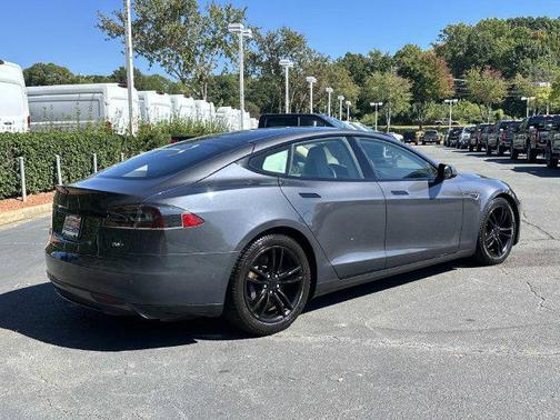 Titanium Metallic 2015 Tesla Model S 70D