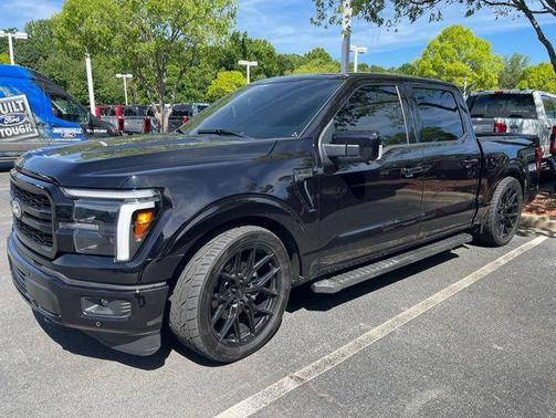 Agate Black Metallic 2025 Ford F-150 Lariat