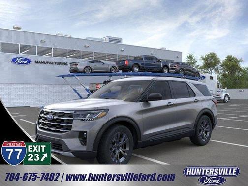Carbonized Gray Metallic 2026 Ford Explorer Active