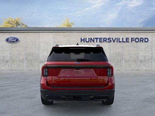 Rapid Red Metallic Tinted Clearcoat 2026 Ford Explorer ST-Line