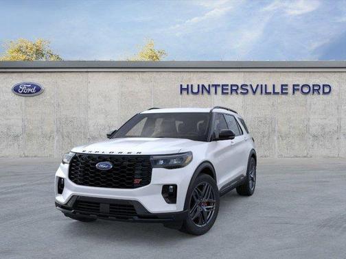 Star White Metallic Tri-Coat 2026 Ford Explorer ST