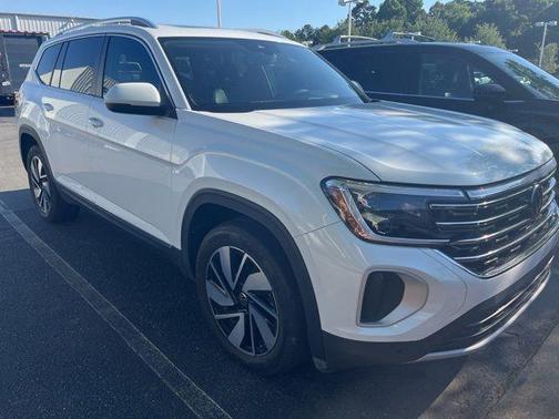 Opal White 2024 Volkswagen Atlas 2.0T SEL