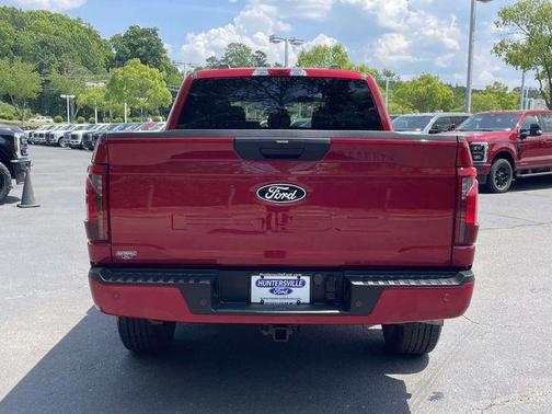 Rapid Red Metallic Tinted Clearcoat 2024 Ford F-150 STX