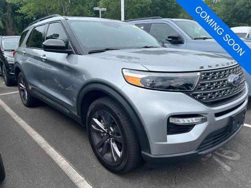 Silver Metallic 2023 Ford Explorer XLT
