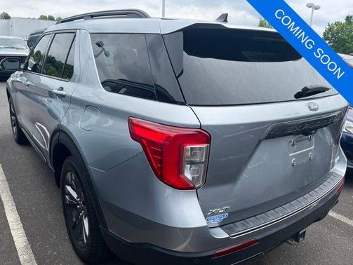 Silver Metallic 2023 Ford Explorer XLT