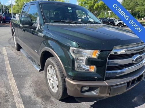 Green Gem Metallic 2016 Ford F-150 Lariat