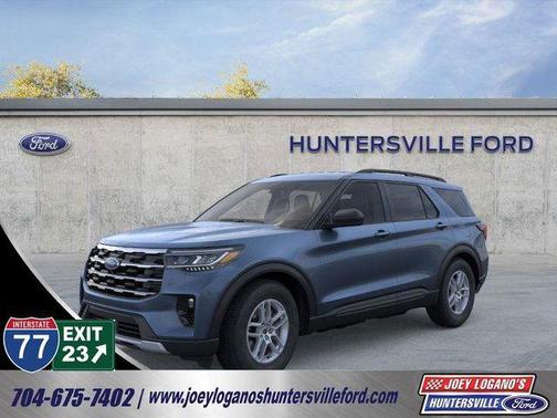 Vapor Blue Metallic 2026 Ford Explorer Active