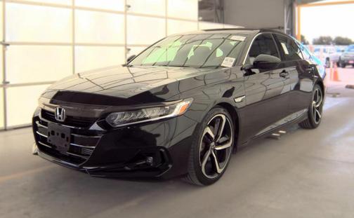 Crystal Black Pearl 2022 Honda Accord Sport 1.5T