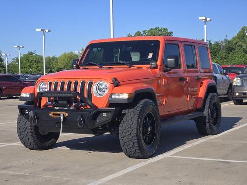 Punkn Metallic Clearcoat 2018 Jeep Wrangler Unlimited Sahara