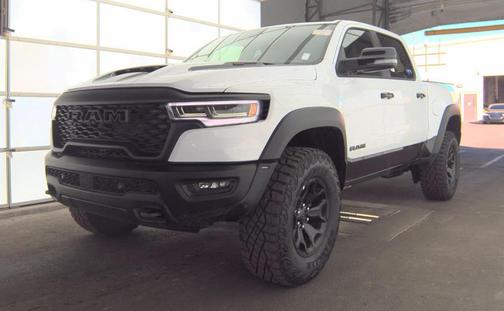 Bright White Clearcoat 2026 RAM 1500 RHO Crew Cab 4x4 5'7' Box